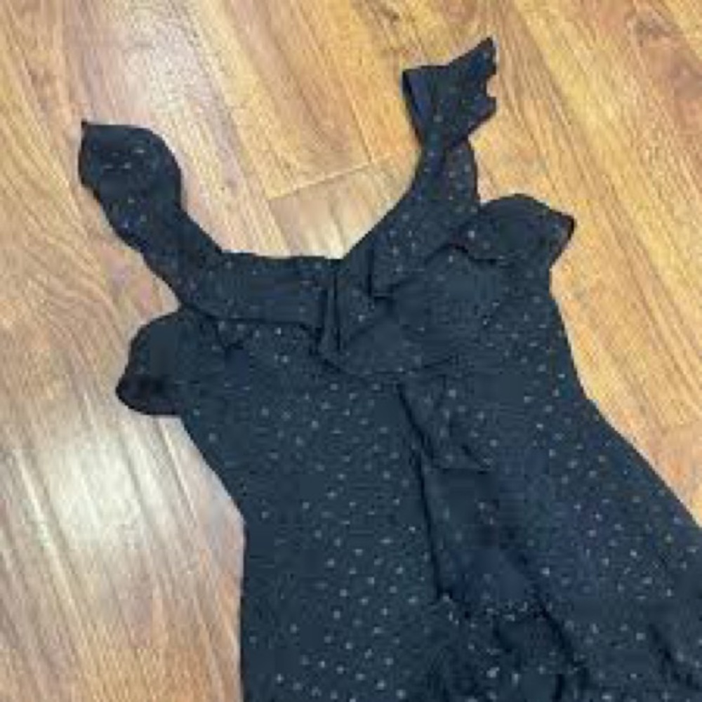 NWT size 10 Lilly Pulitzer Riland Maxi dress in onyx Moroccan metallic - Picture 2 of 5